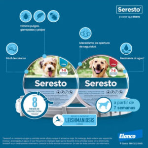 Seresto Collar Antiparasitario Perros grandes+8kg - Imagen 3