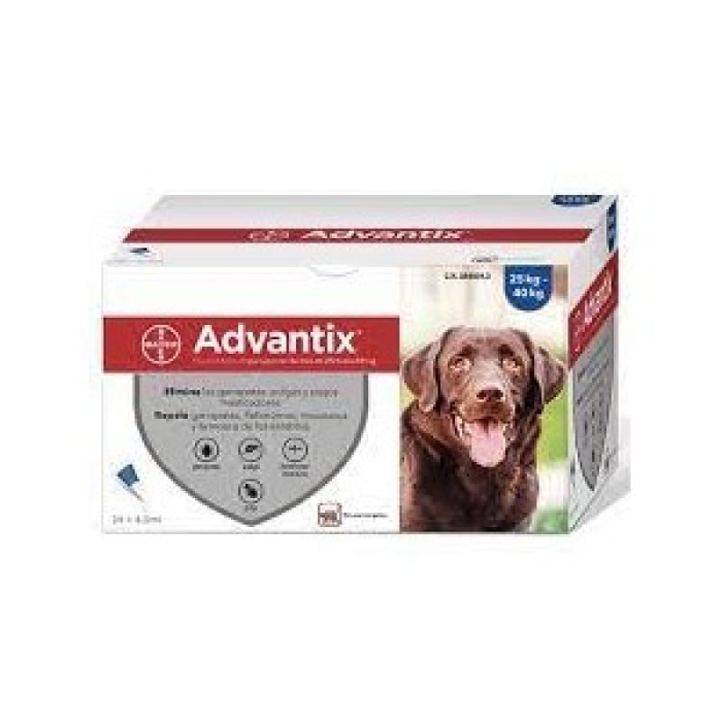 Advantix perros 25-40 kg( 24 Pipetas)