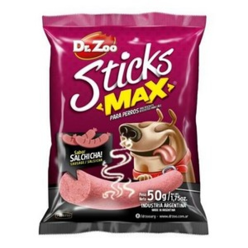 Dr. Zoo Sticks Max Salchicha 50g