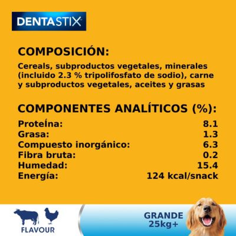 Pedigree Dentastix Snacks Dentales Perros Grandes - Imagen 3