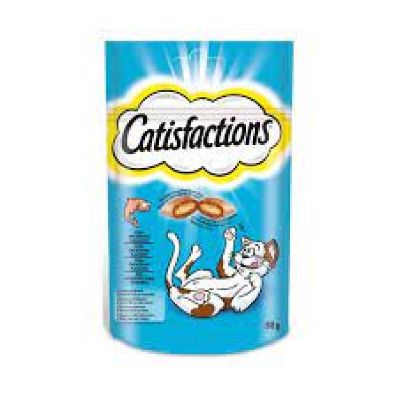 Catisfactions Premios para Gatos Sabor Salmón