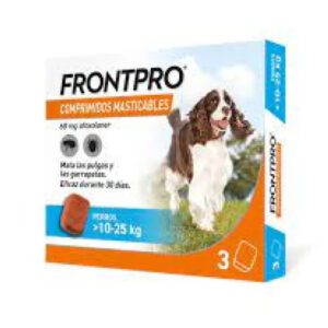 Frontpro Antiparasitario para Perro 10-25kg (3 Unidades) - Imagen 1