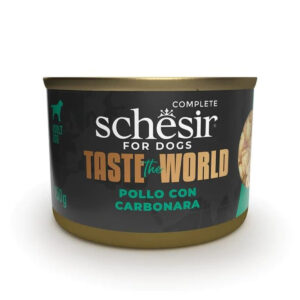 Schesir Taste The World Lata Perro Pollo Con Carbonara 150gr - Imagen 1