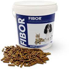 VetPlus Fibor Suplemento para Problemas Digestivos en Perros y Gatos 500Gr