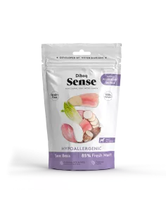 Dibaq Snack Sense Hypoallergenic de Pavo y Lubina para Perros 100gr