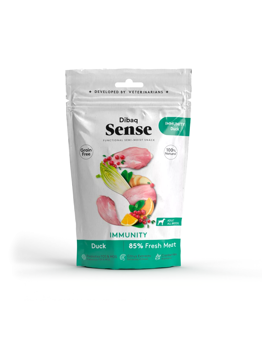 Dibaq Snack Sense Immunity de Pavo para Perros 100gr