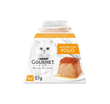 Gourmet Revelations mousse de pollo para gatos