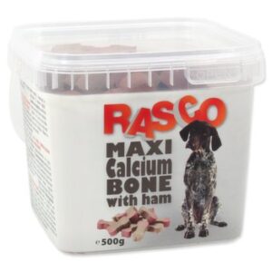 RASCO Perro Calcio Huesos con Jamón 500g - Imagen 1