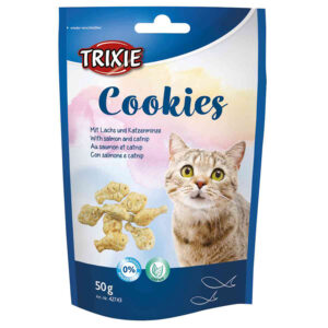 Galletas Salmon y Catnip 50gr - Imagen 1