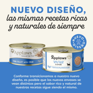 Applaws Lata Atun y Cangrejo para Gatos 70 Gr - Imagen 2