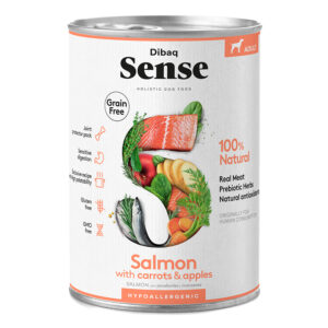 Dibaq Sense Lata de Salmon para Perros 380Gr - Imagen 1