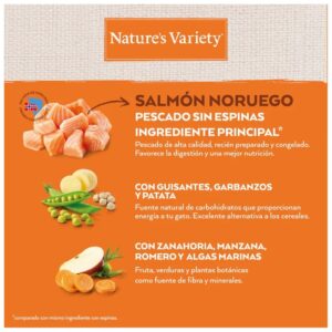 Nature's Variety No Grain Sterilized Salmon pienso para Gatos - Imagen 3