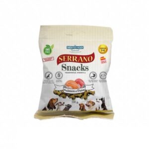 Mediterranean Natural Serrano Snacks de Salmón y Atún para Perros - Imagen 1