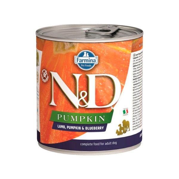 FARMINA-N&D-PUMPKIN-DOG-CORDERO-LATA