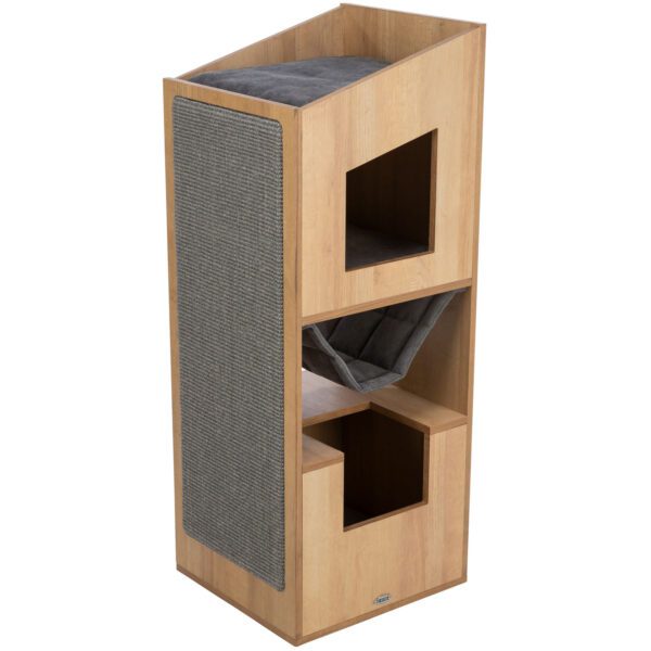 Torre_RascadorCityStyle_105_cm_Marron_Gris Torre RascadorCityStyle 105 cm Marron Gris Masai Mara | Todo para el Cuidado de Tu Mascota