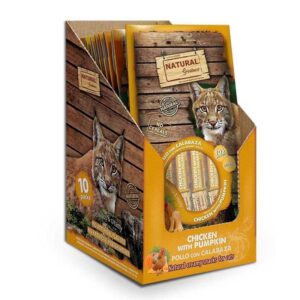 Masai Mara | Todo para el Cuidado de Tu Mascota Natural Greatness Snack Crema de Pollo con Calabaza para Gatos - Imagen 1