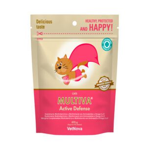 Masai Mara | Todo para el Cuidado de Tu Mascota Vetnova Multiva Active Defense para Gatos 45 Chews - Imagen 1